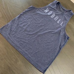 WOMEN'S HIGH-NECK NOBULL TANK